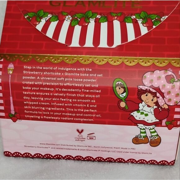 Glamlite X Strawberry Shortcake Bake And Set Powder - Picture 2 of 4